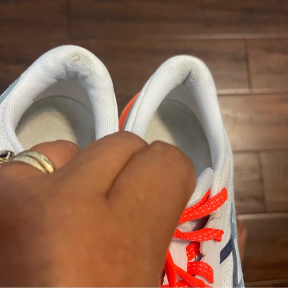 Asics Novablast 2 Womens 9 Shoes White Running Sneaker Gym Athletic 1012B152 - Picture 8 of 13